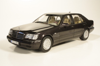 Mercedes S320 (w140) 1994, musta