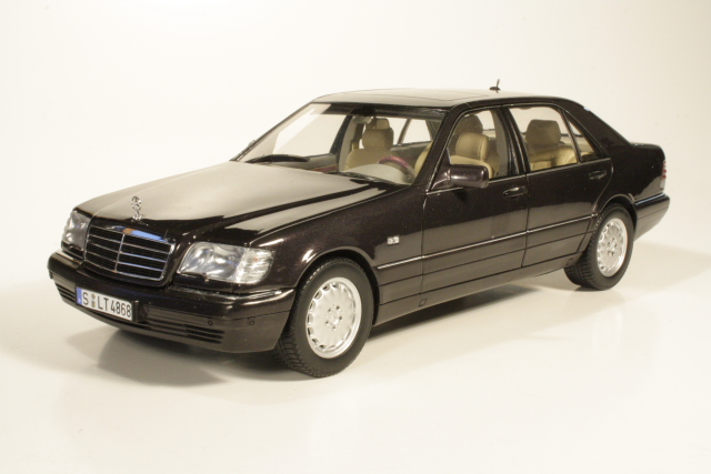 Mercedes S320 (w140) 1994, musta