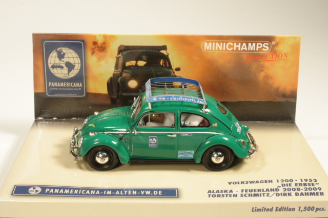 VW Kupla 1200 1952 "Die Erbse", vihreä