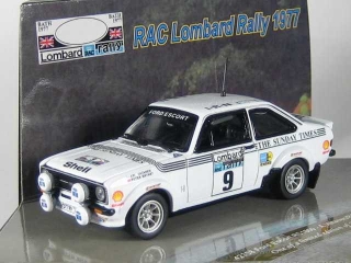 Ford Escort Mk2 RS1800, RAC 1977, A.Vatanen, no.9