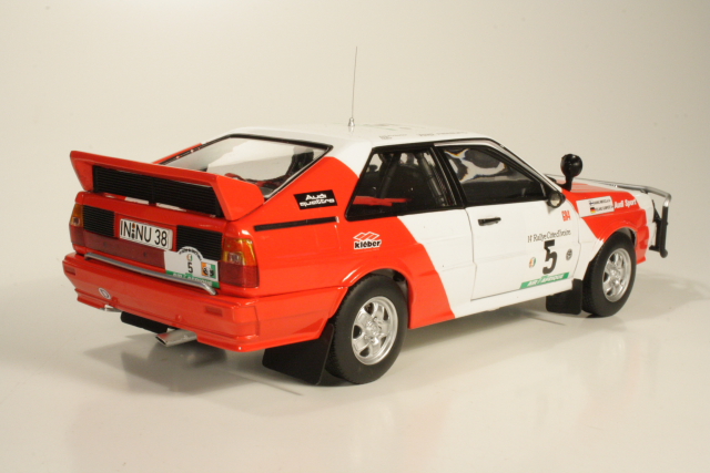 Audi Quattro, Rallye Cote d'Ivoire 1982, H.Mikkola, no.5