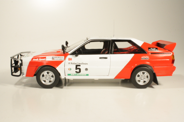 Audi Quattro, Rallye Cote d'Ivoire 1982, H.Mikkola, no.5