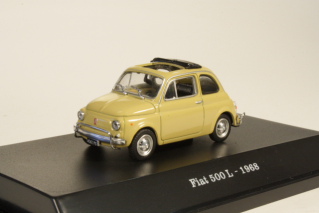 Fiat 500L 1968, keltainen