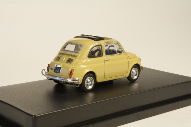 Fiat 500L 1968, keltainen