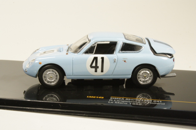 Simca Abarth 1300, LeMans 1962, J.Rolland, no.42