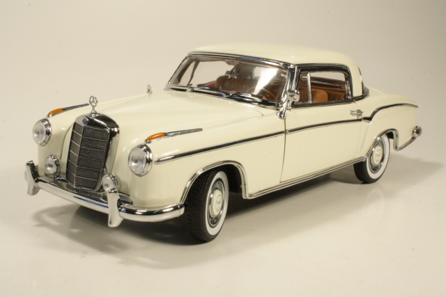 Mercedes 220SE (w128) Coupe 1958, valkoinen