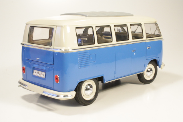 VW T1 Bus 1962, blue/cream
