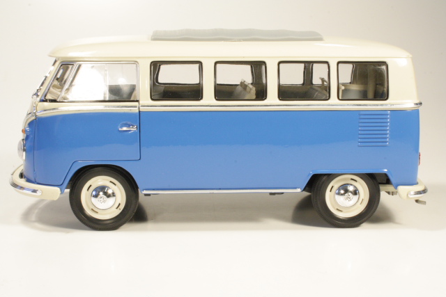 VW T1 Bus 1962, blue/cream