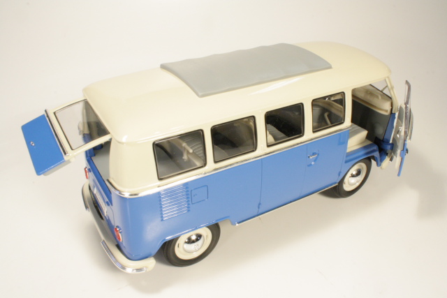 VW T1 Bus 1962, blue/cream