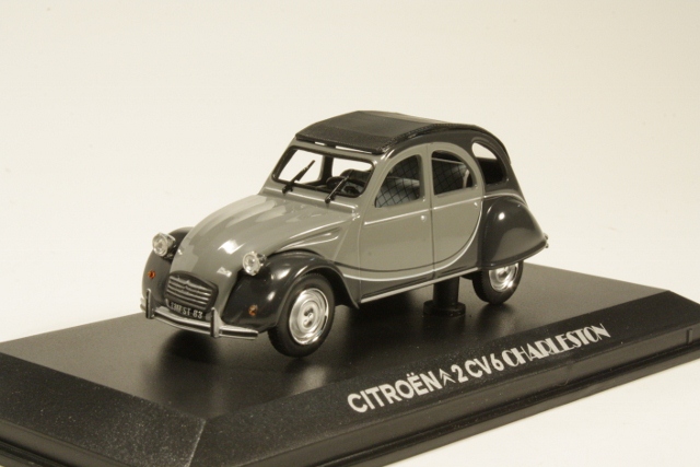 Citroen 2CV 6 Charleston 1982, musta/harmaa - Sulje napsauttamalla kuva