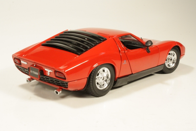 Lamborghini Miura 1968, punainen - Sulje napsauttamalla kuva