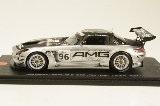 Mercedes SLS AMG GT3, 6h Zhuhai 2011, Häkkinen/Cheng/Arnold - Sulje napsauttamalla kuva