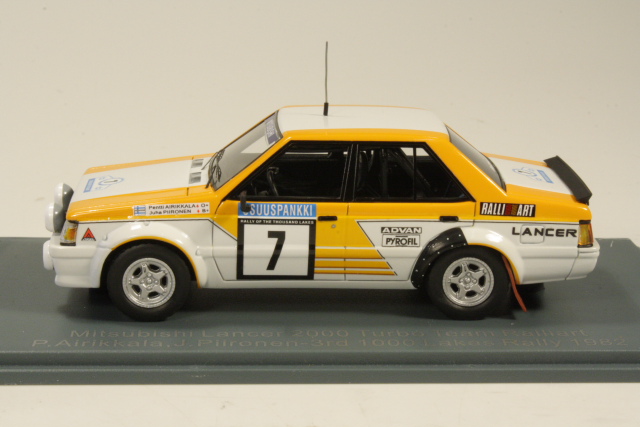 Mitsubishi Lancer 2000 Turbo, Finland 1982, P.Airikkala, no.7
