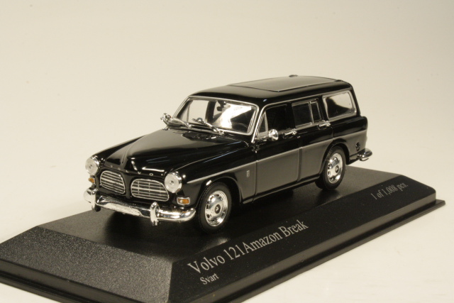 Volvo P121 Amazon Break 1966, black