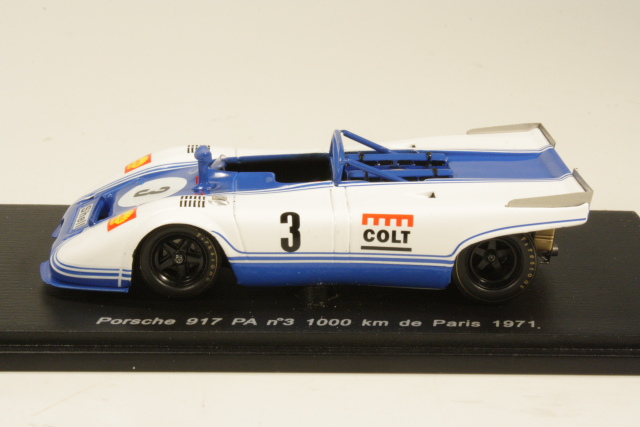 Porsche 917PA, 1000km de Paris 1971, G.Larousse-L.Kinnunen, no.3 - Sulje napsauttamalla kuva