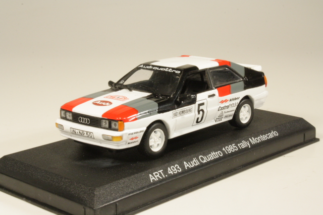 Audi Quattro, Monte Carlo 1981, H.Mikkola, no.5