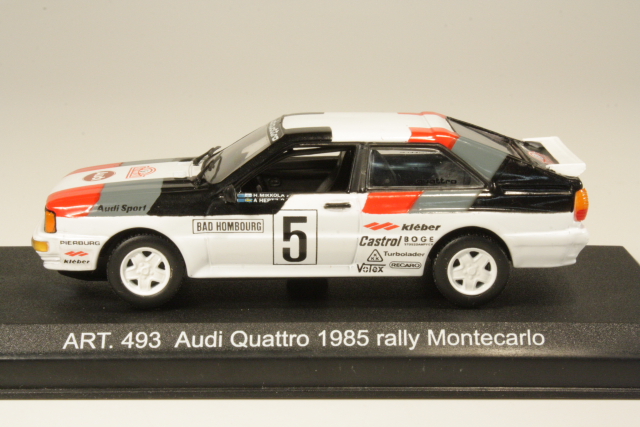 Audi Quattro, Monte Carlo 1981, H.Mikkola, no.5