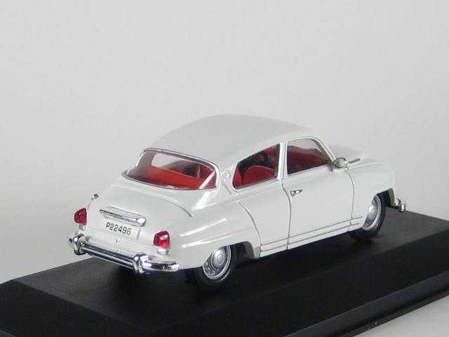 Saab 96 Saloon, valkoinen