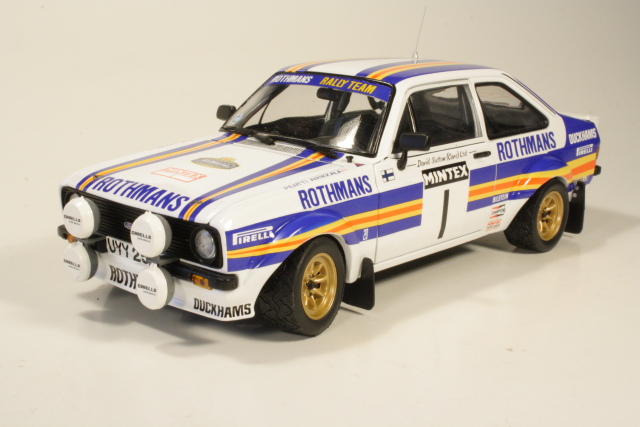 Ford Escort Mk2 RS1800, Mintex Rally 1981, P.Airikkala, no.1