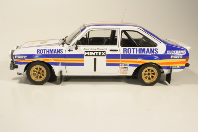 Ford Escort Mk2 RS1800, Mintex Rally 1981, P.Airikkala, no.1