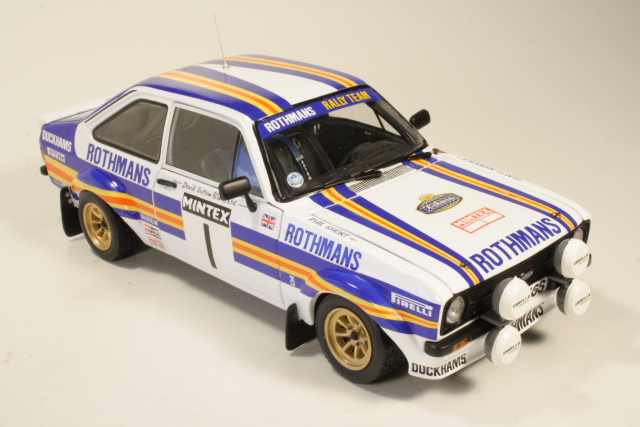 Ford Escort Mk2 RS1800, Mintex Rally 1981, P.Airikkala, no.1