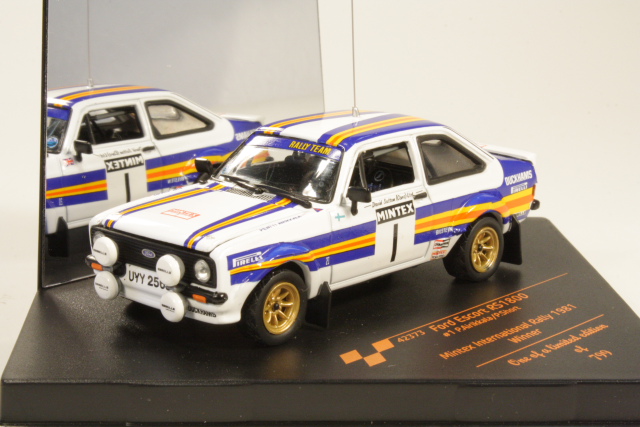 Ford Escort Mk2 RS1800, 1st.Mintex Rally 1981, P.Airikkala, no.1