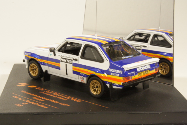 Ford Escort Mk2 RS1800, 1st.Mintex Rally 1981, P.Airikkala, no.1