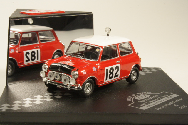 Mini Cooper S, 4th. Monte Carlo 1964, T.Mäkinen, no.182 - Sulje napsauttamalla kuva