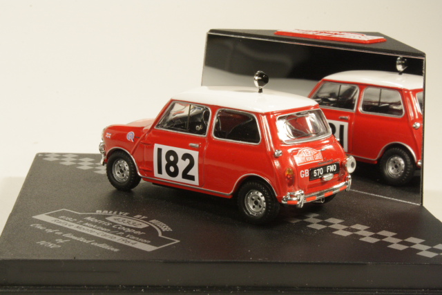 Mini Cooper S, 4th. Monte Carlo 1964, T.Mäkinen, no.182