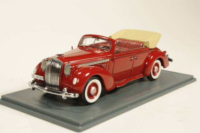 Opel Admiral Convertible 1938, red
