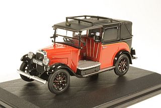 Austin 12/4 "Low Loader" Taxi 1934, punainen