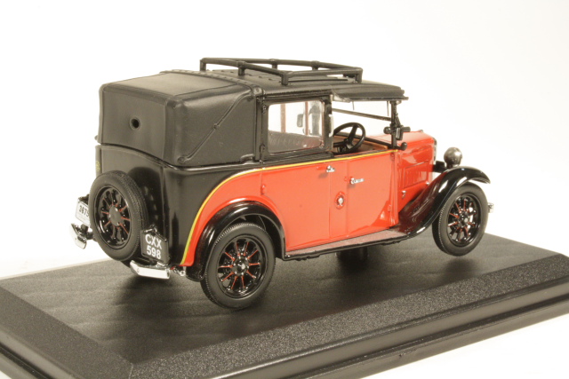 Austin 12/4 "Low Loader" Taxi 1934, punainen