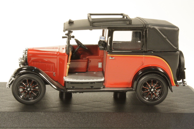 Austin 12/4 "Low Loader" Taxi 1934, punainen