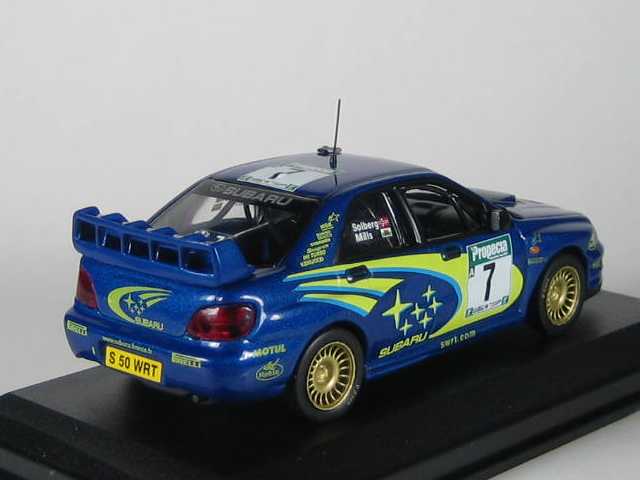 Subaru Impreza WRC, New Zealand 2003, P.Solberg, no.7