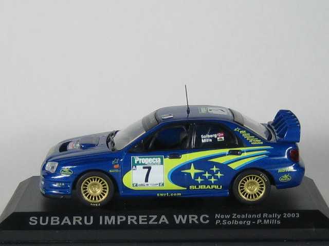 Subaru Impreza WRC, New Zealand 2003, P.Solberg, no.7