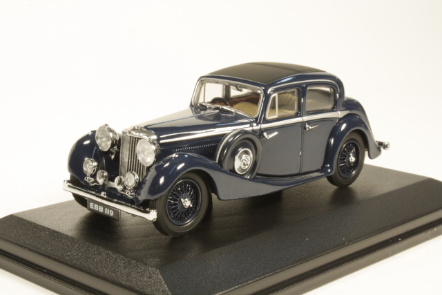 Jaguar SS 2.5 Litre Saloon 1937, sininen
