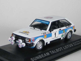 Talbot Sunbeam Lotus, Brazil Rally 1981, G.Frequelin, no.1