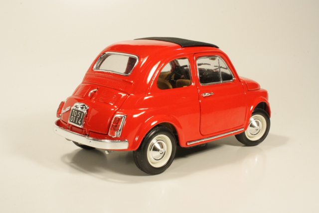 Fiat 500F 1965, punainen