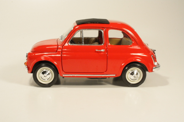 Fiat 500F 1965, punainen