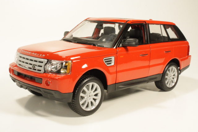 Range Rover Sport 2005, red