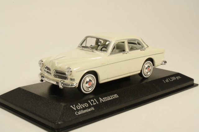 Volvo P121 Amazon 4d 1959, valkoinen