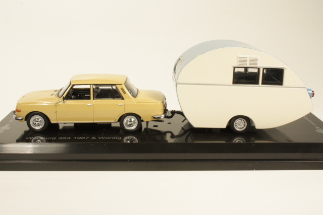 Wartburg 353 1967 + Würdig 301 Asuntovaunu