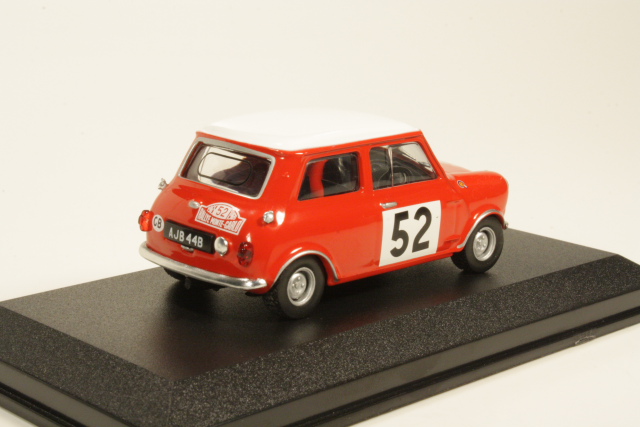 Mini Cooper S1275, 1st. Monte Carlo 1965, T.Mäkinen, no.52