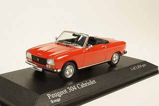 Peugeot 304 Cabriolet 1970, red