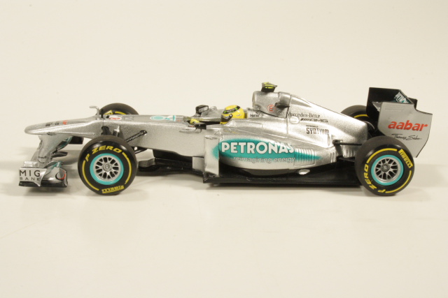 Mercedes AMG F1 Team Showcart 2012, N.Rosberg - Sulje napsauttamalla kuva