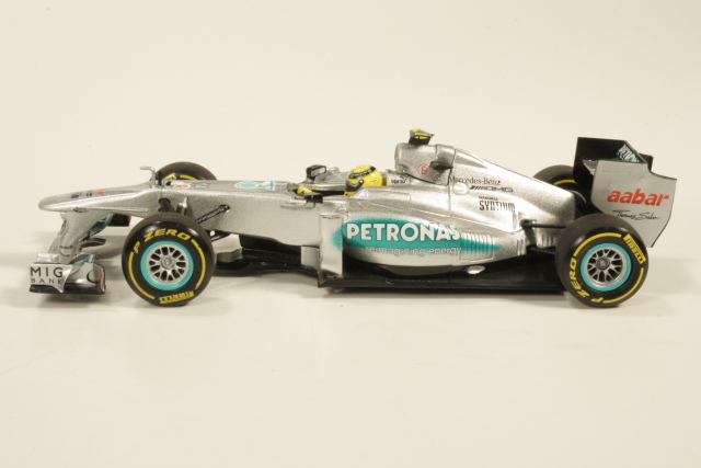 Mercedes AMG W03 Team Showcar 2012, N.Rosberg