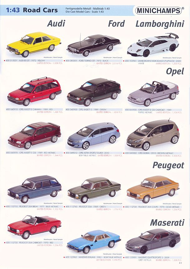 Catalog - Minichamps 2012 Edition 2