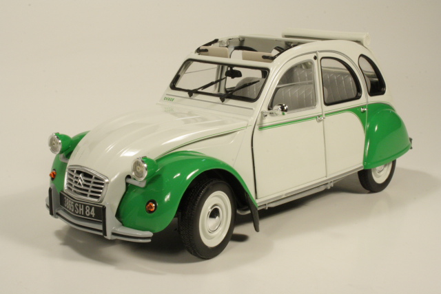 Citroen 2CV Dolly 1985, white/green
