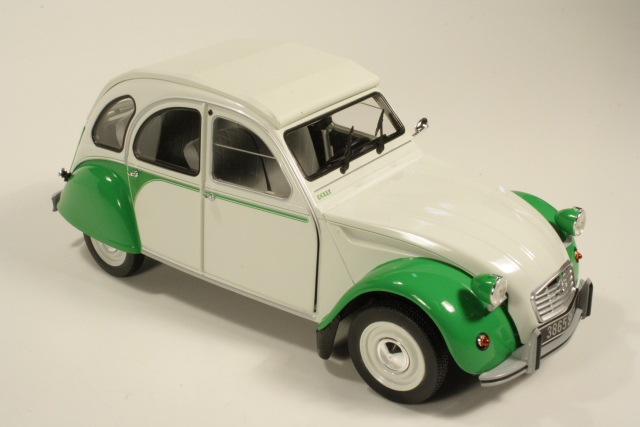 Citroen 2CV Dolly 1985, white/green
