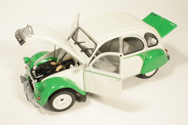 Citroen 2CV Dolly 1985, white/green